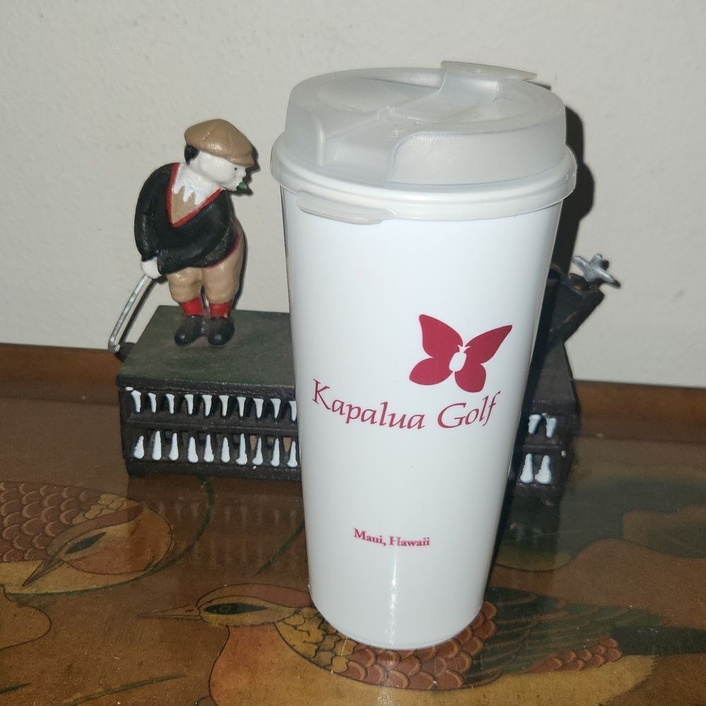 Kapalua Golf Flip Top Tumbler Maui Hawaii